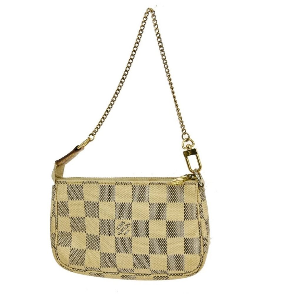 BUYIT Louis Vuitton Damier Azur Mini Pochette Accessoires N58010 DU4099 YQ05312 - Picture 2 of 11